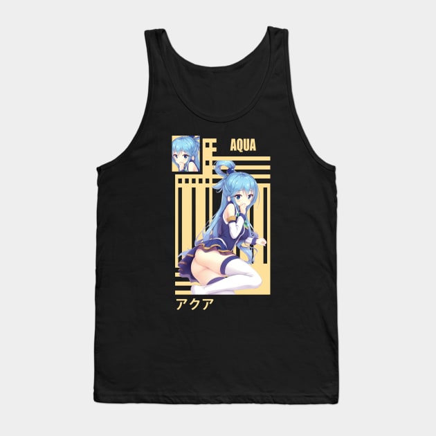 aqua konosuba Tank Top by ANIME FANS